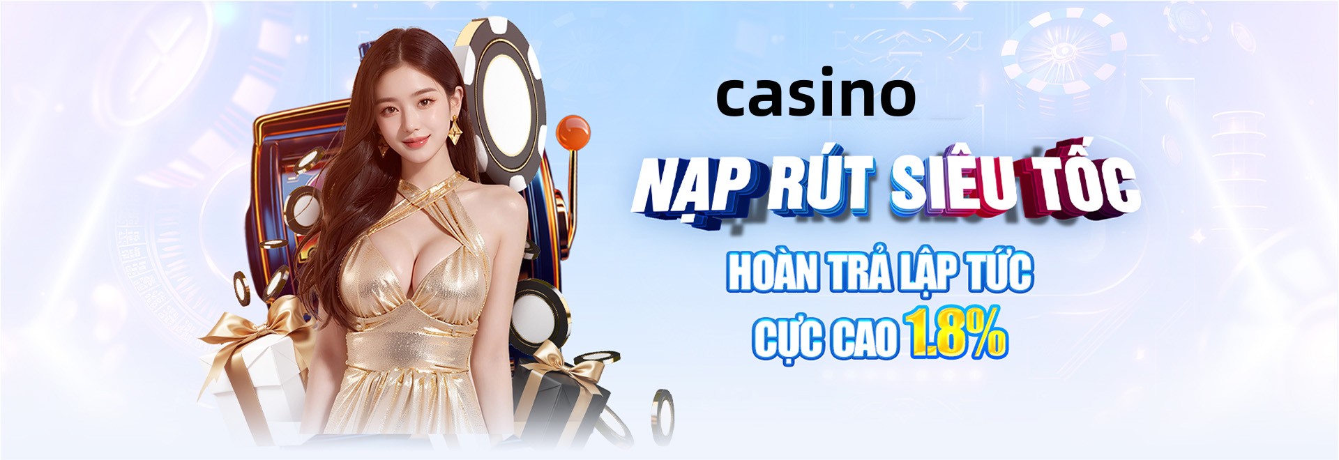 Hình ảnh quảng cáo của luck8 hiển thị nền tảng và các lợi ích