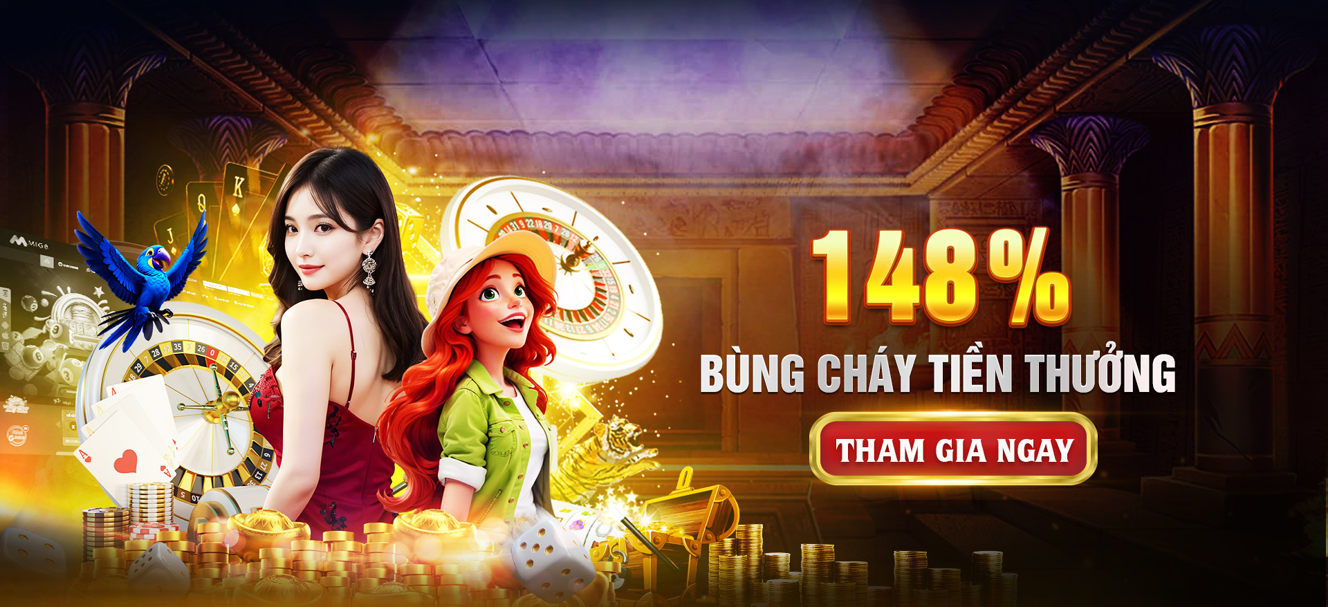 Hình ảnh quảng cáo của luck8 hiển thị nền tảng và các lợi ích
