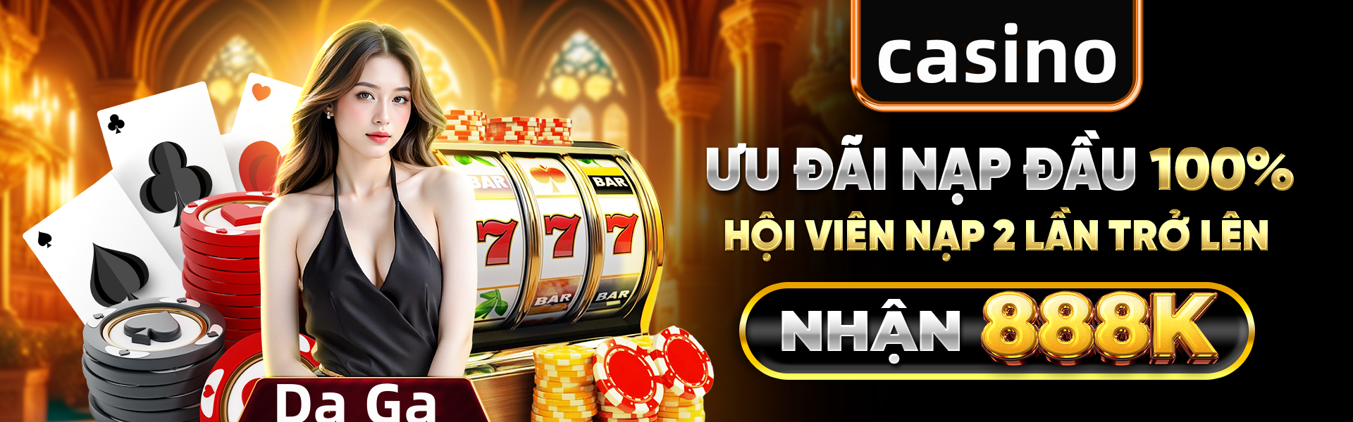Hình ảnh quảng cáo của luck8 hiển thị nền tảng và các lợi ích