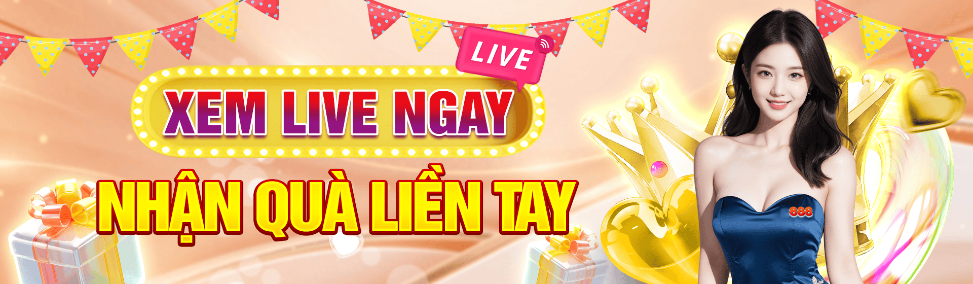 Hình ảnh quảng cáo của luck8 hiển thị nền tảng và các lợi ích
