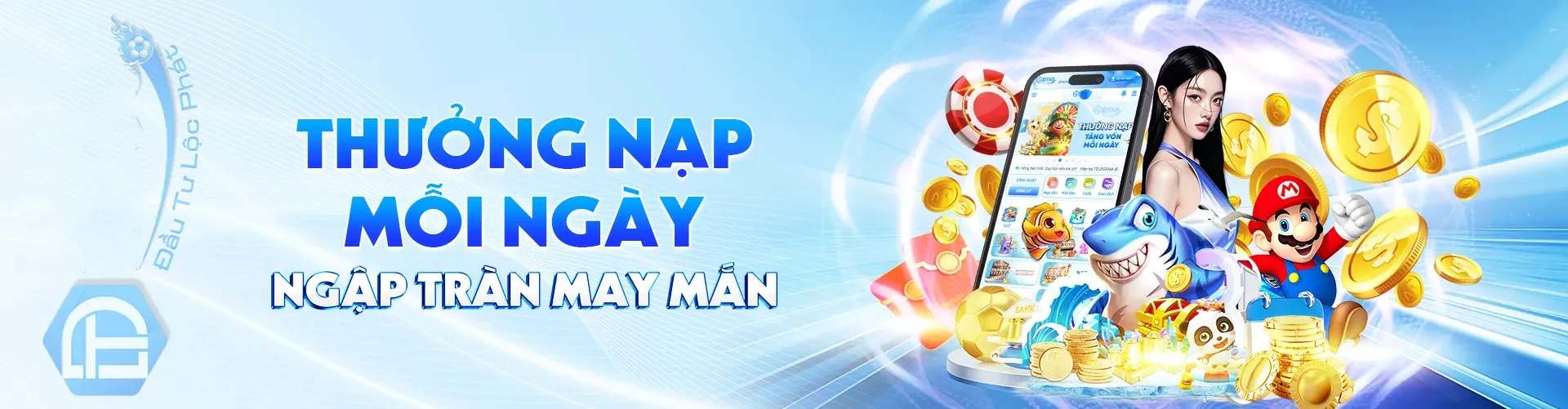 Hình ảnh quảng cáo của luck8 hiển thị nền tảng và các lợi ích